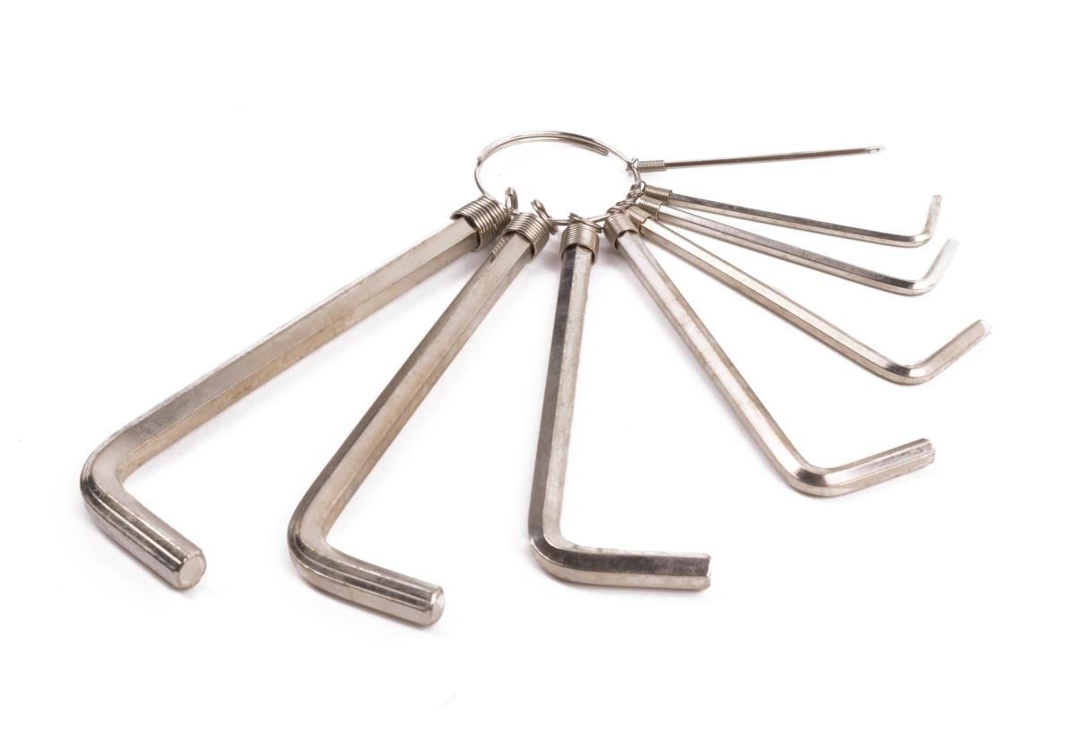 Benson Inbussleutel Set 8dlg 2