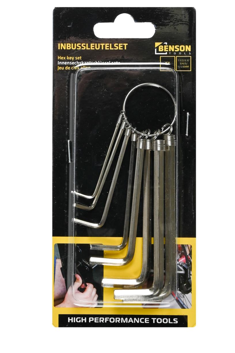 Benson Inbussleutel Set 8dlg 3