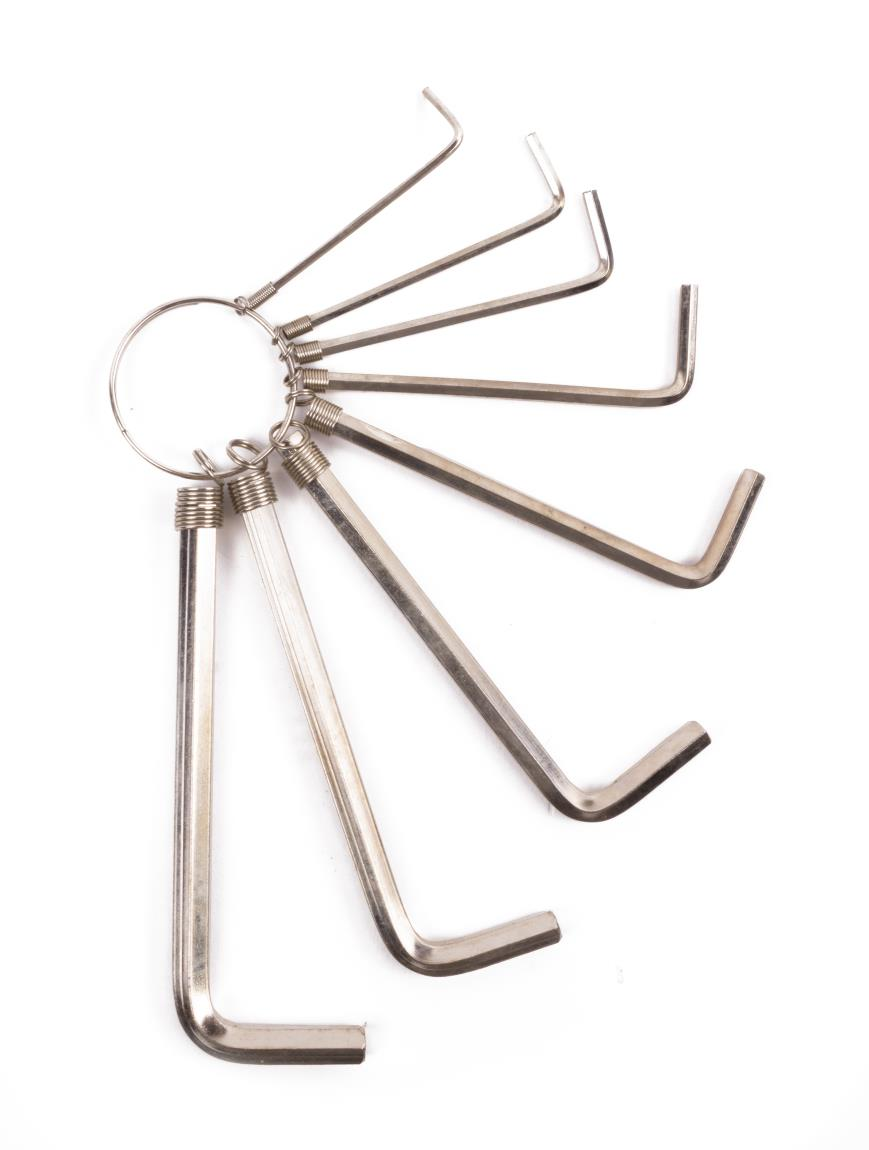 Benson Inbussleutel Set 8dlg