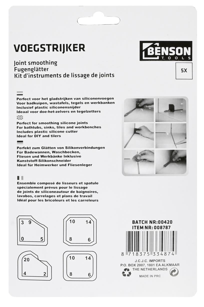 Benson Kitvoeg Set 5 Delig 4
