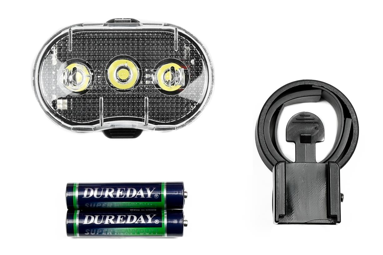 Benson Led Fietslamp Wit voor 5
