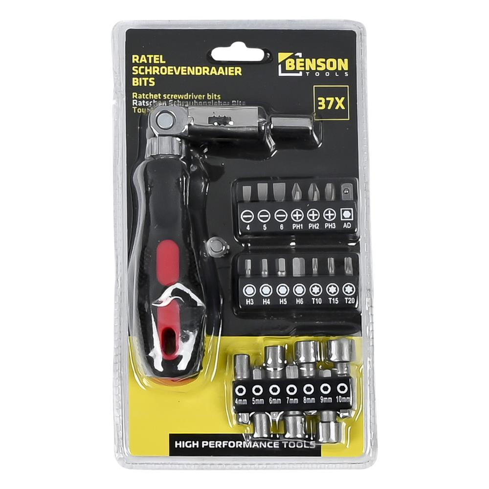 Benson Ratel Schr.draaier Set 37delig