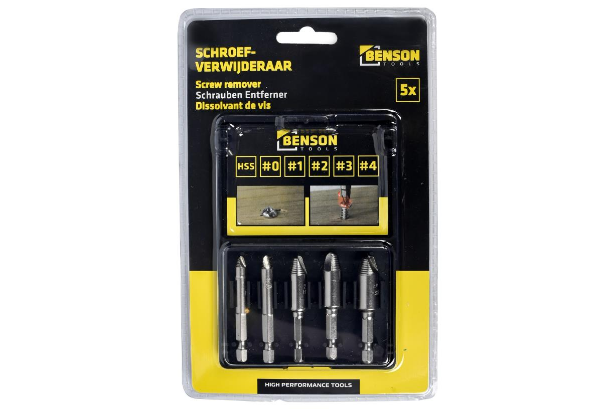 Benson Schroef Verwijderset 5dlg 3