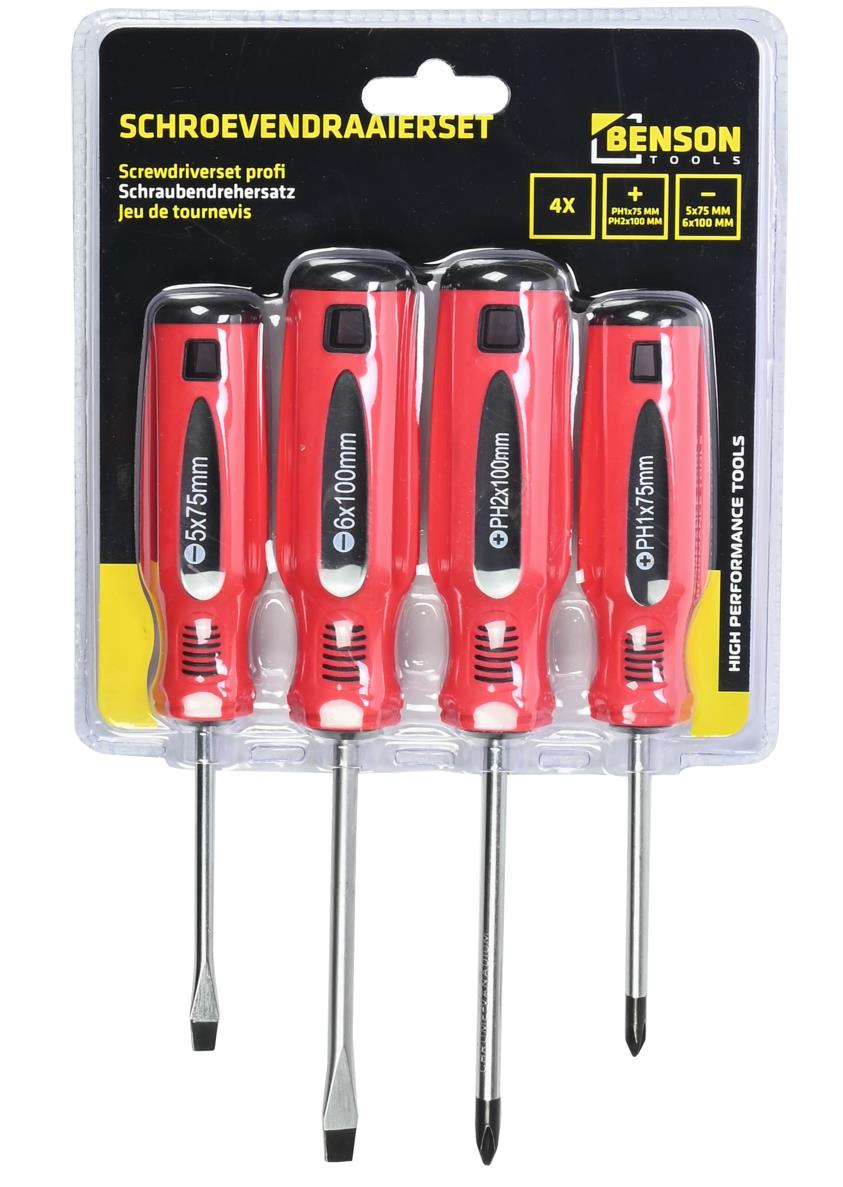 Benson Schroevendraaier Set 4dlg 3