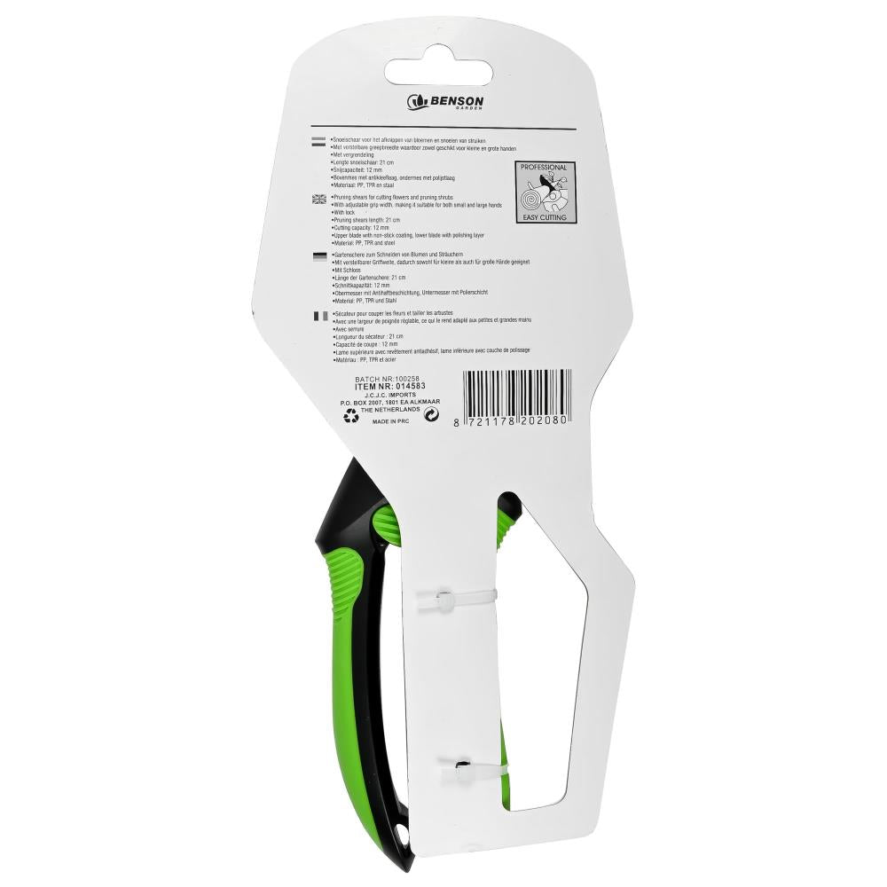Benson Snoeischaar Verstelbaar 21 cm 6