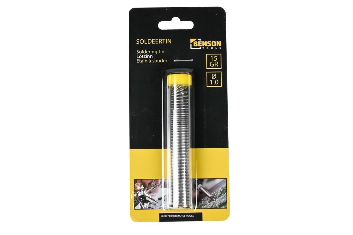 Benson Soldeer Tin 15 g 1 mm
