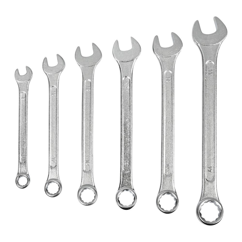Benson Steek Ring Sleutel Set 6dlg 8-17