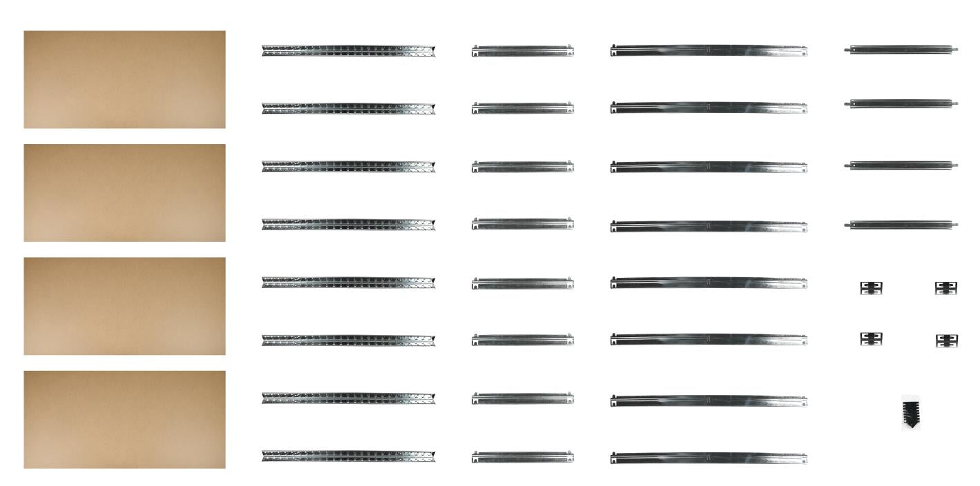 Benson Stellingkast 160x80x40cm 2