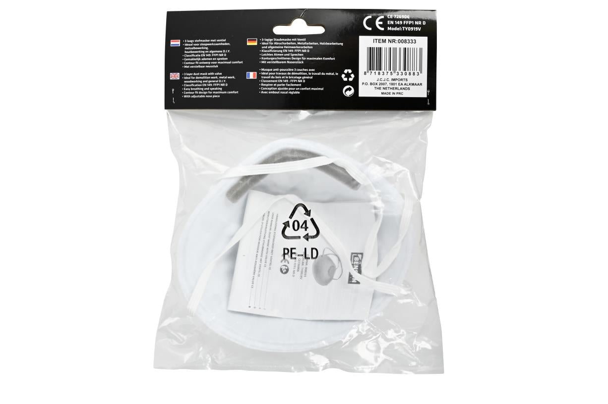 Benson Stofmasker met Ventiel Ce 6