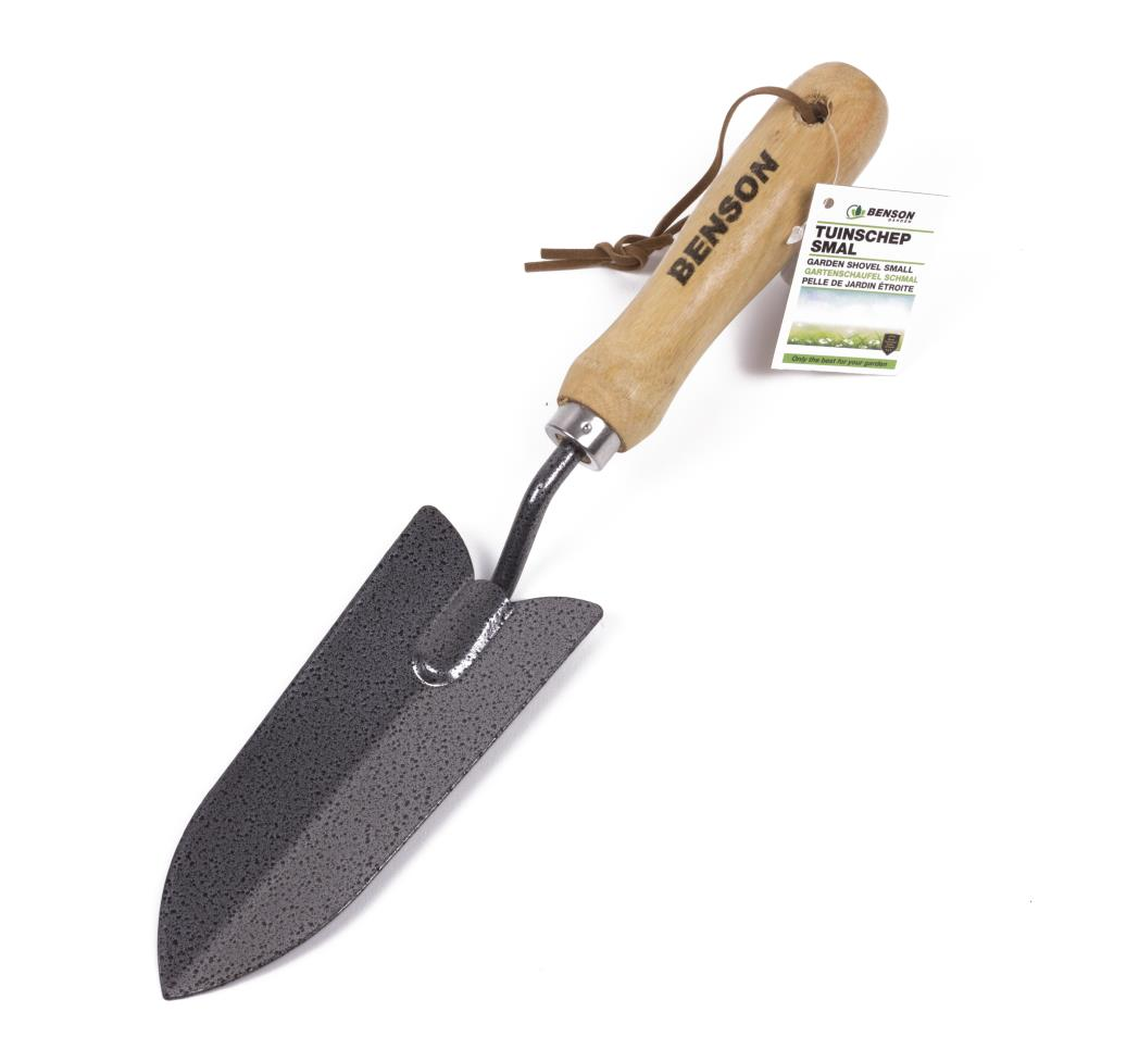 Benson Tuinschep Smal Hout Handvat