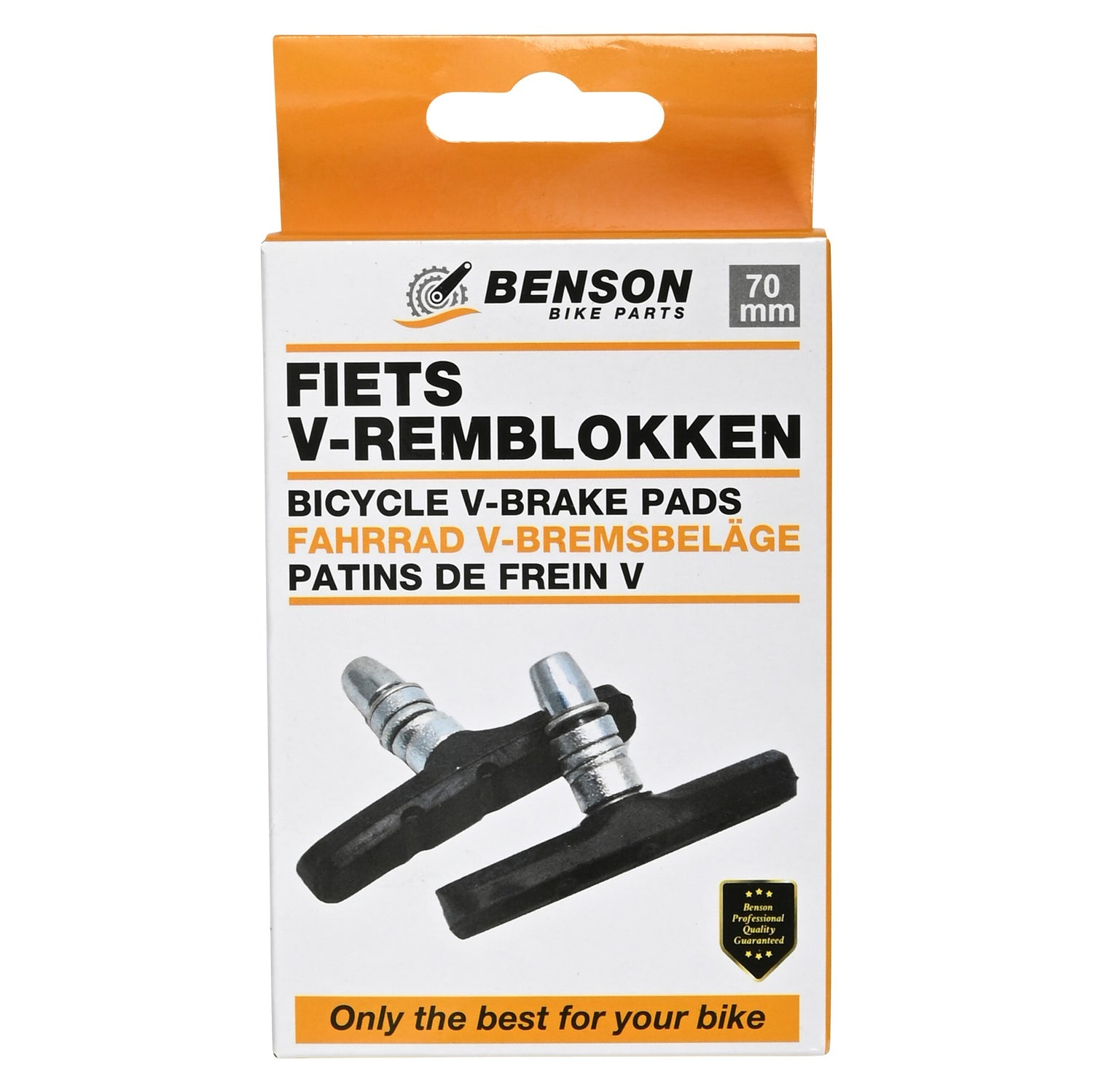 Benson V-Remblokken 70 mm 2st 3