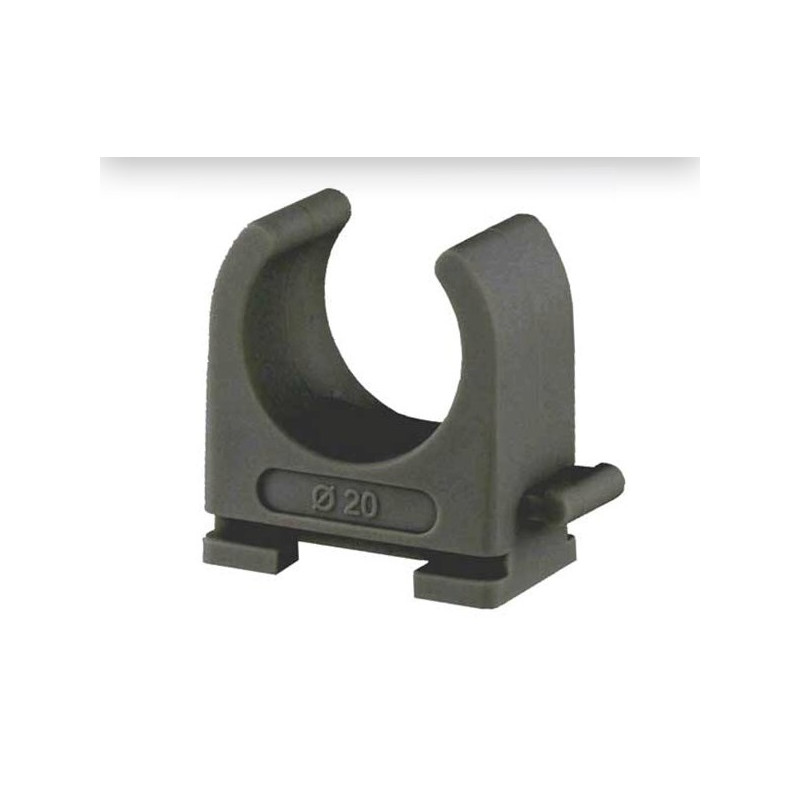 Beugel Zwart Pvc Buis 20 mm
