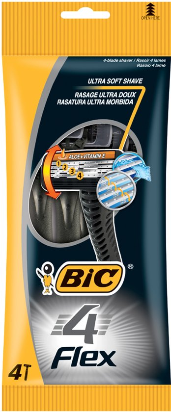 Bic Scheermes Flex 4st