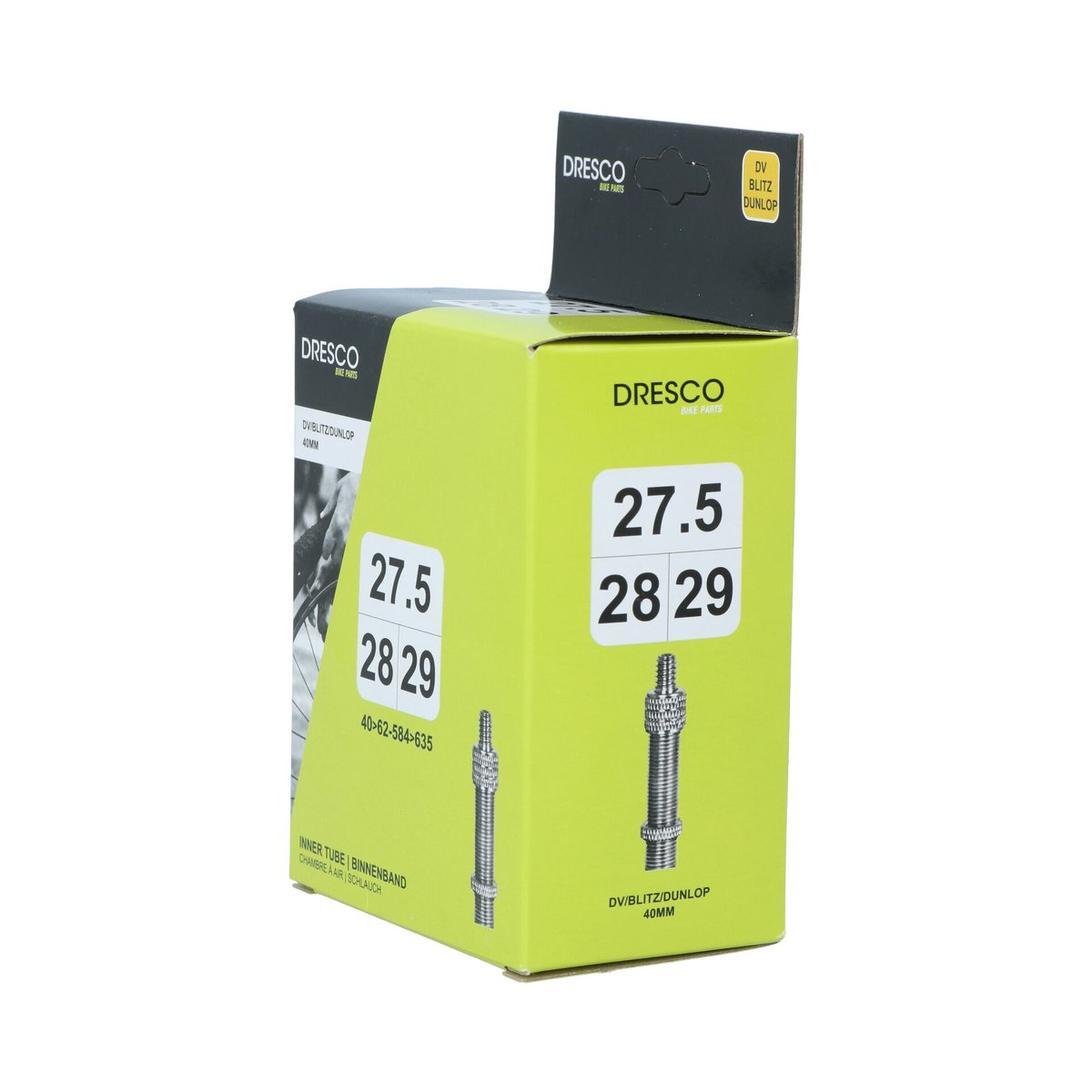 Binnenband 27.5/28/29 (40/62-584-635) Dunlop 40 mm 2