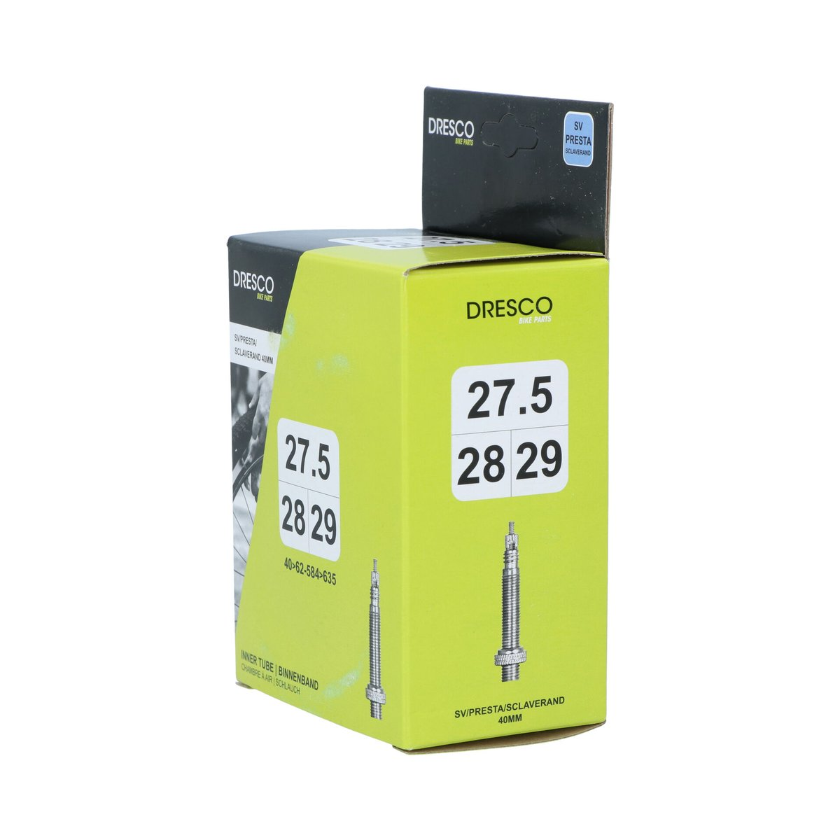 Binnenband 27.5/28/29 (40/62-584-635) Sclave 40 mm 2