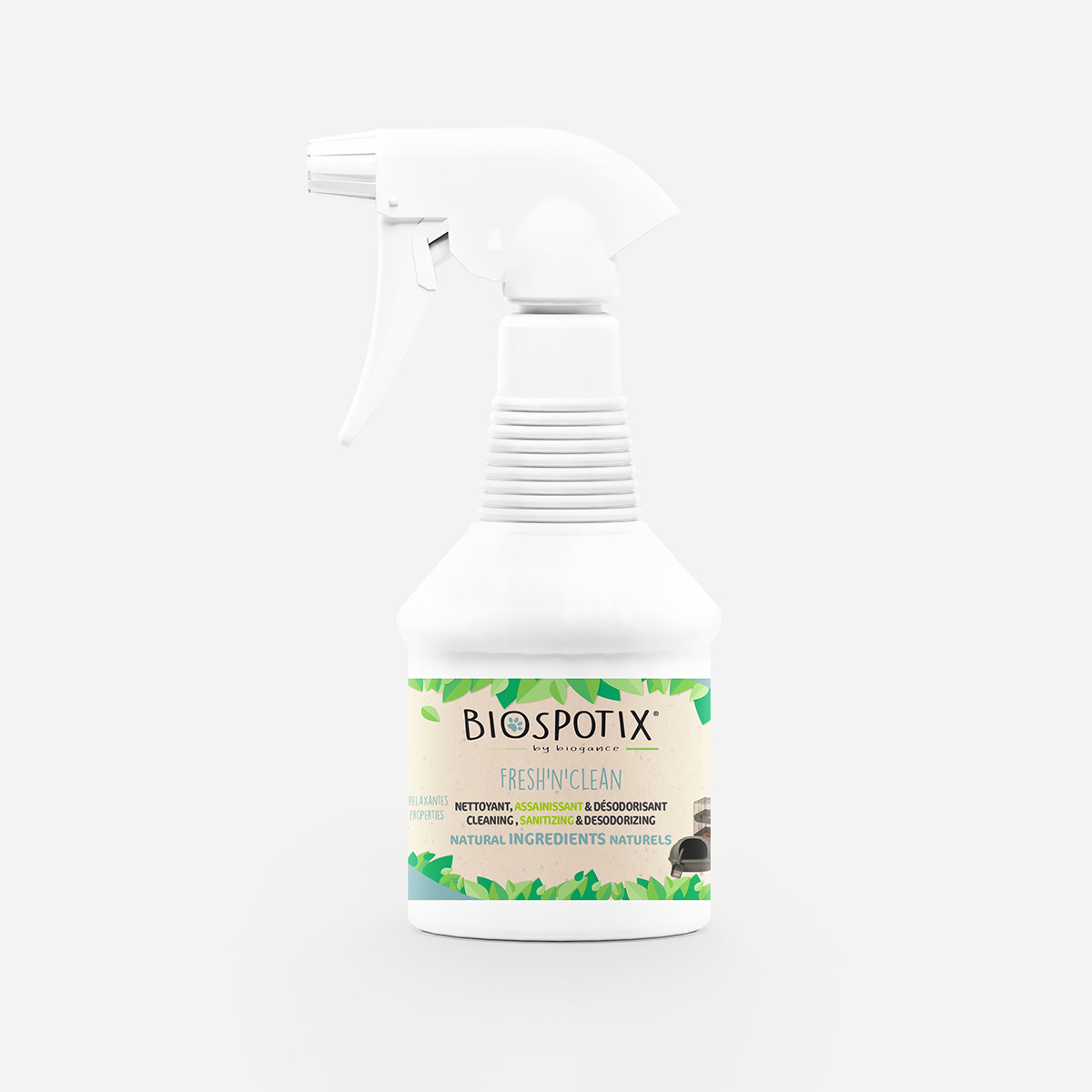Biospotix Spray voor Schoonmaak en Ontsmetting