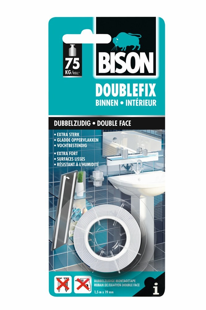Bison Doublefix Binnen 1.5mx19mm