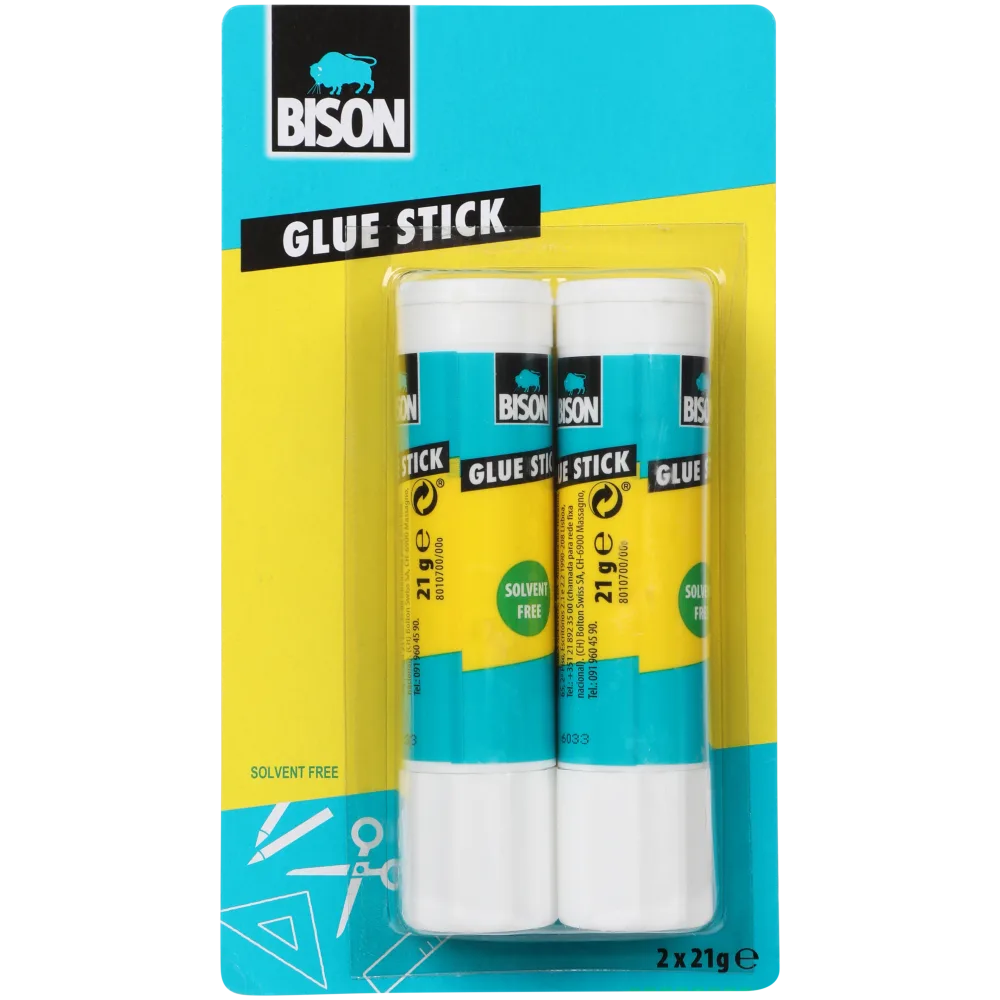 Bison Glue Stick 2st 2