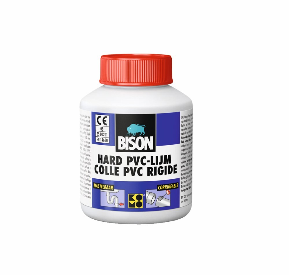Bison Hard Pvc Lijm Bot 100 ml