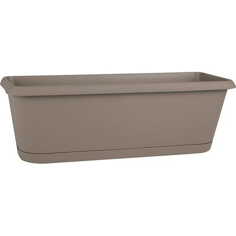 Bloembak 39x18x16 Taupe