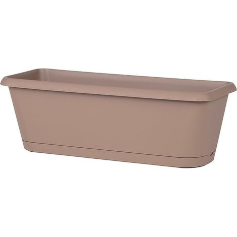 Bloembak 48x18x16 Taupe 2