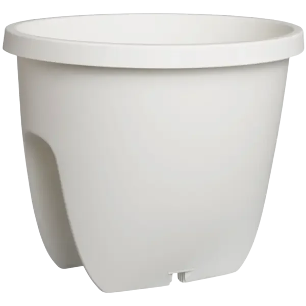 Bloembak Balkon Wit 30 cm