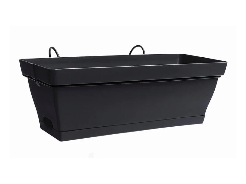Bloembak Romeo met Onderschotel Clips 49,2 X 28,5 X 18 cm 11