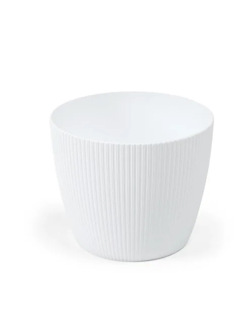 Bloempot D10 H8.4cm Jumper Wit