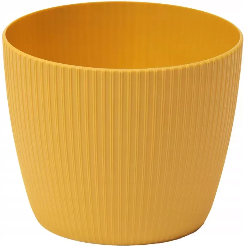 Bloempot D13.5 H11cm Jumper Mosterd 2