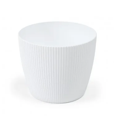 Bloempot D15.5 H13cm Jumper Wit