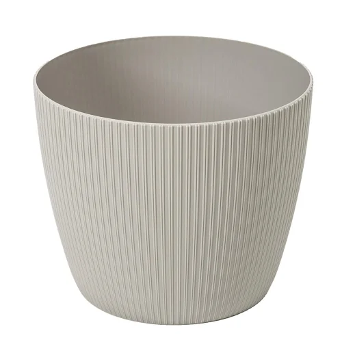 Bloempot D25.5 H21cm Jumper Taupe 2