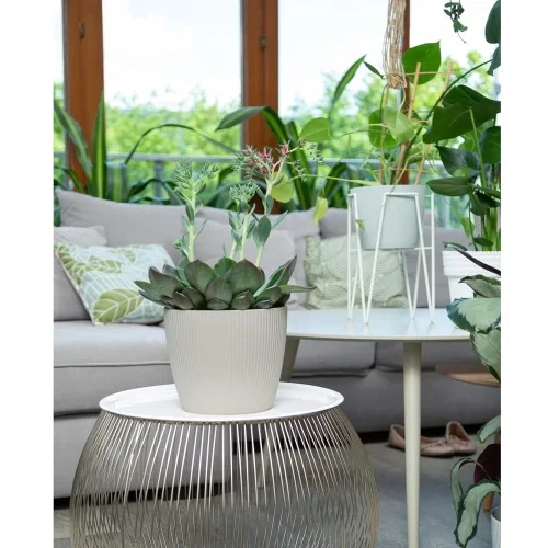 Bloempot D25.5 H21cm Jumper Taupe 3