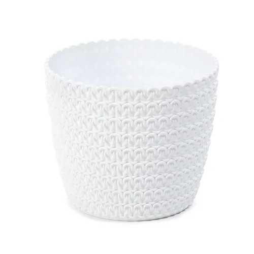 Bloempot Dia 14 H12cm Magnolia Jersey Wit