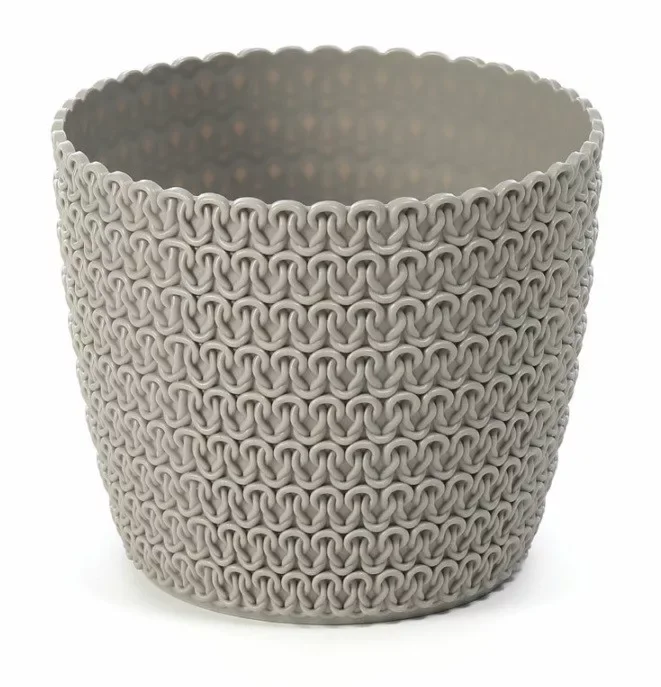 Bloempot Dia 19 H16cm Magnolia Jersey Taupe