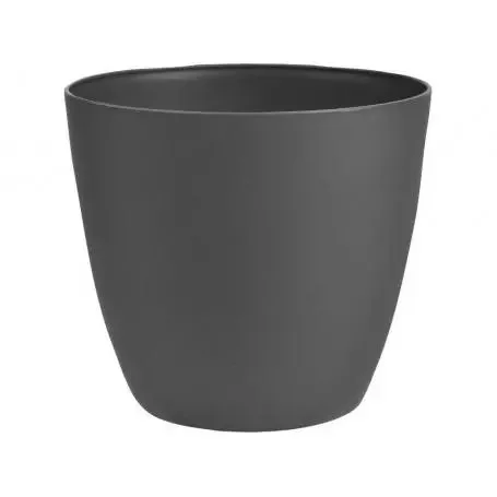 Bloempot Ella Mat 18 cm Antraciet