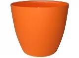 Bloempot Ella Mat 18 cm Antraciet 5