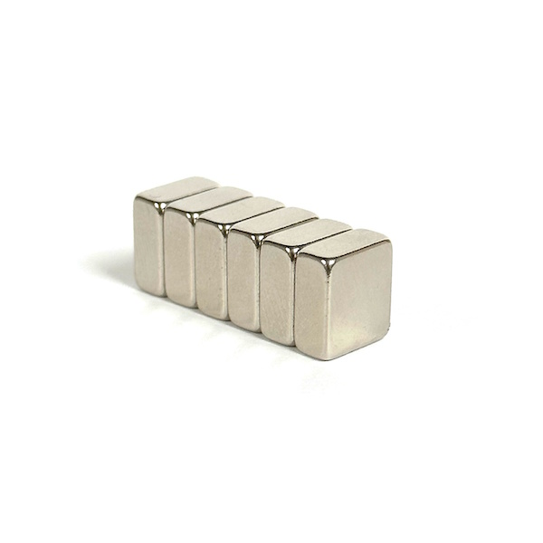 Blok Magneten 10x10x5mm 6st 2