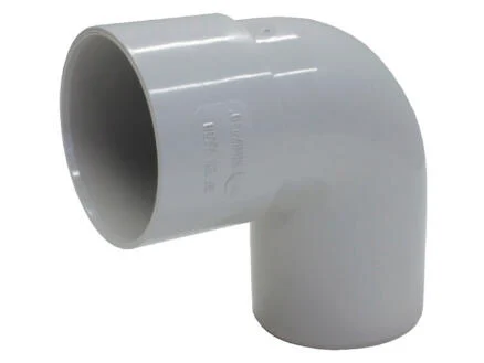 Bocht Pvc 50 mm Lichtgrijs 87°