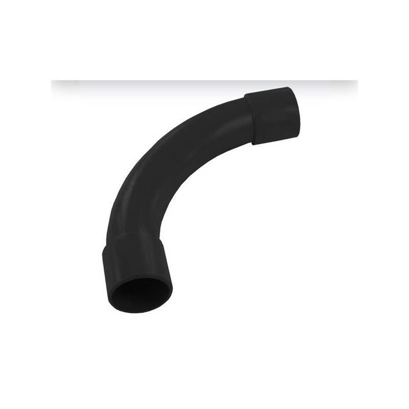 Bocht Zwart Pvc Buis 16 mm