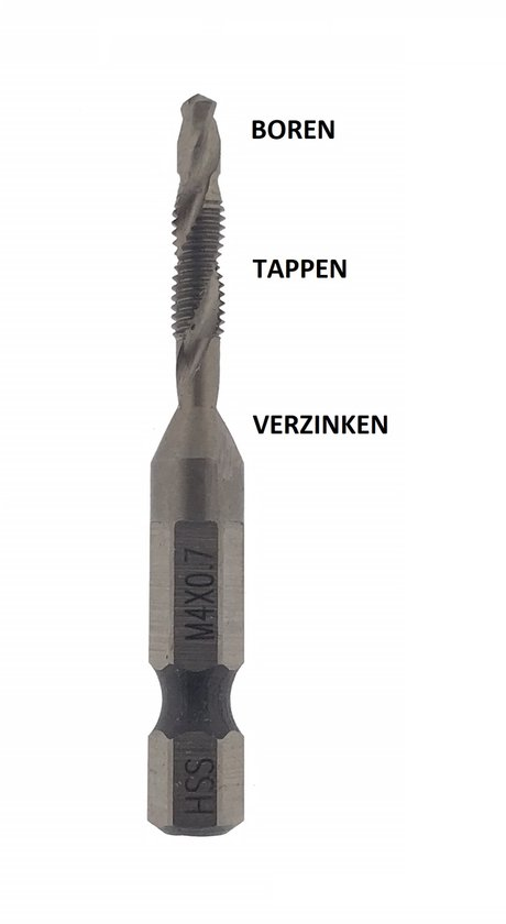 Boor Tap Set 6dlg 5
