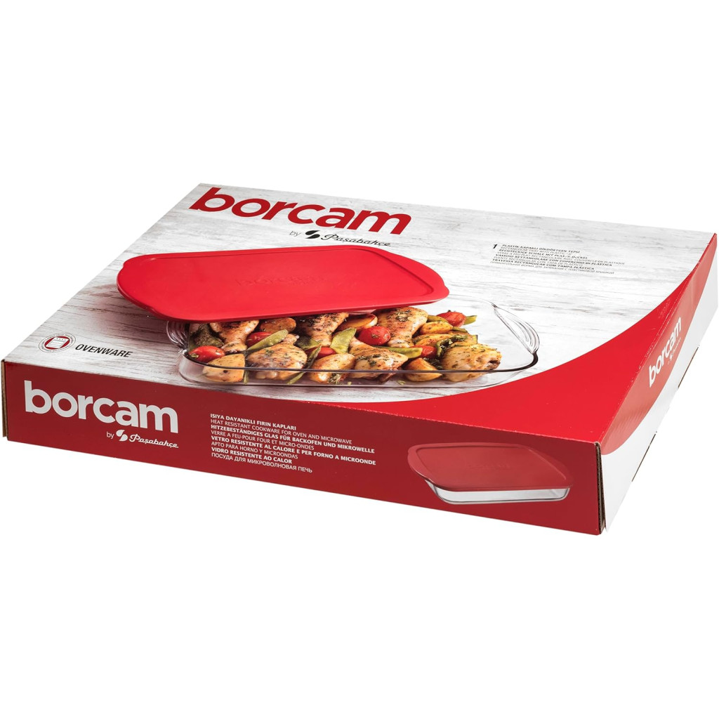 Borcam Ovenplaat met Deksel 4