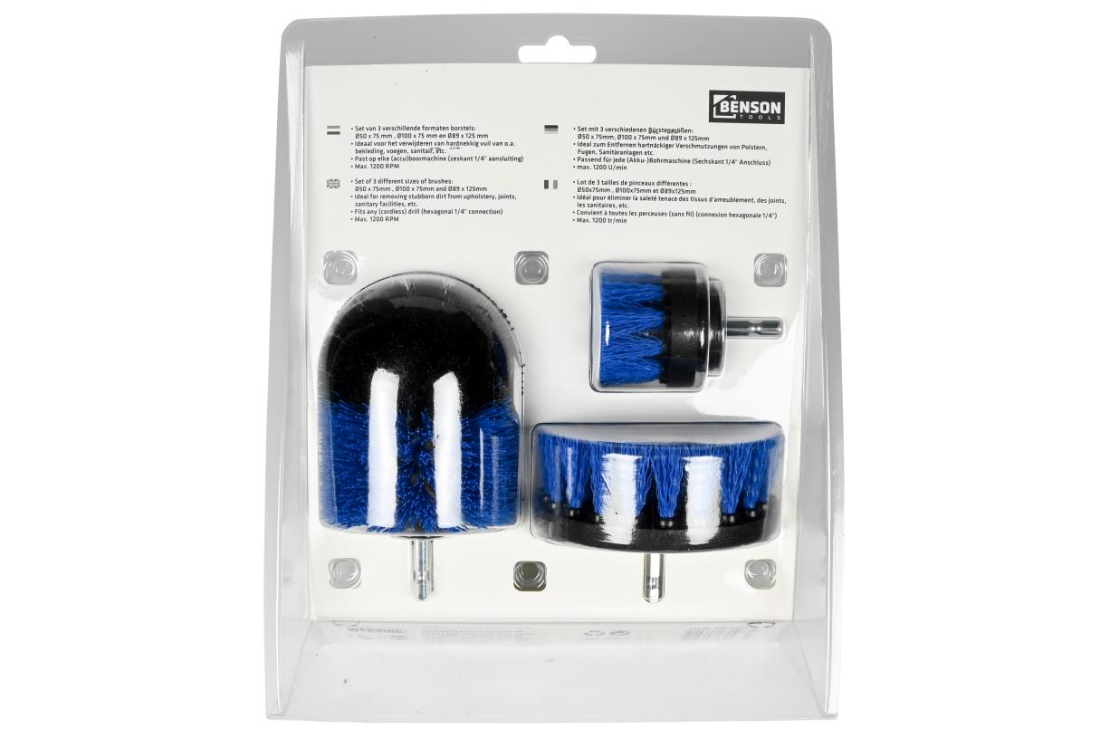 Borstel Set voor Boormachine 4