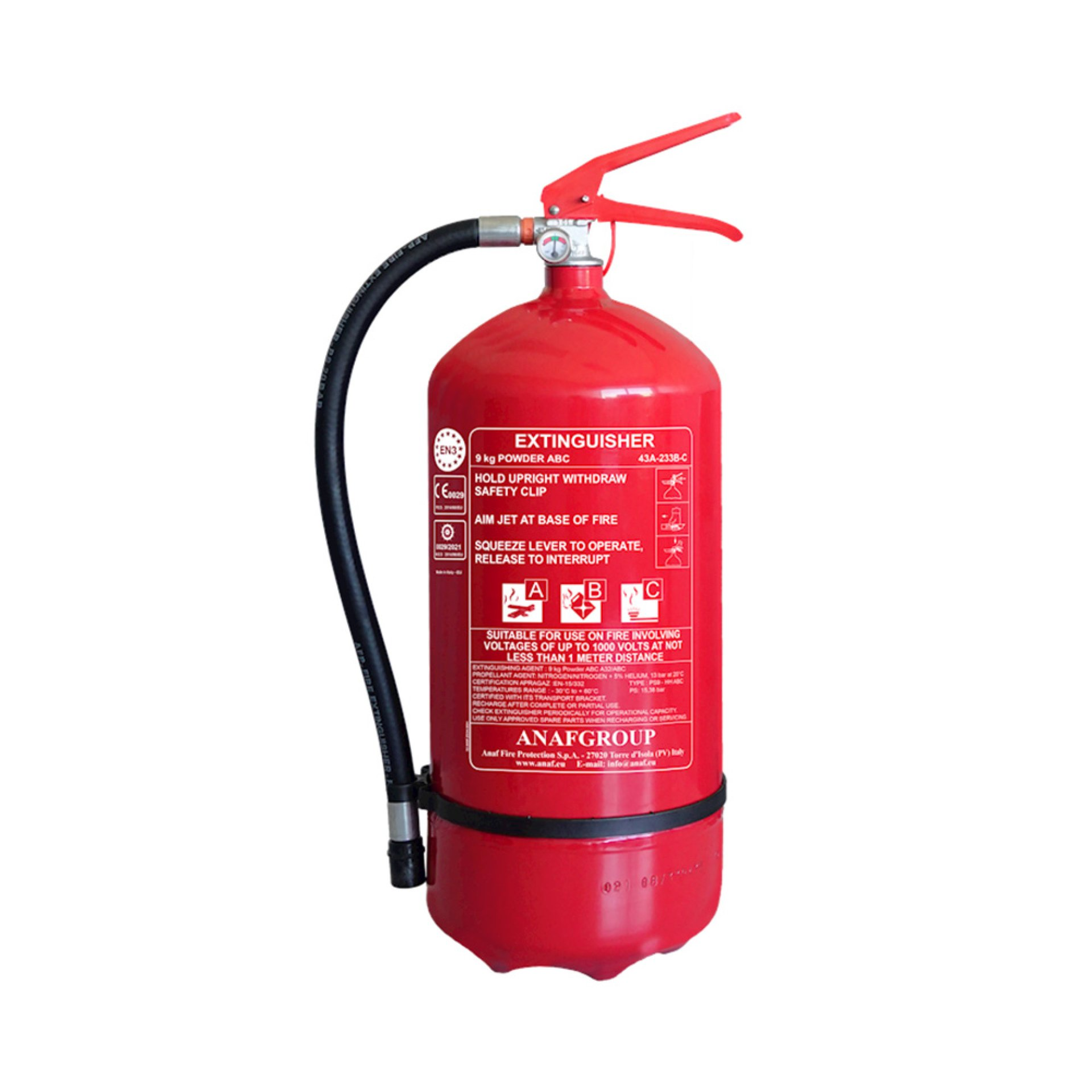 Brand Blusser 9 kg Abc Ng009b