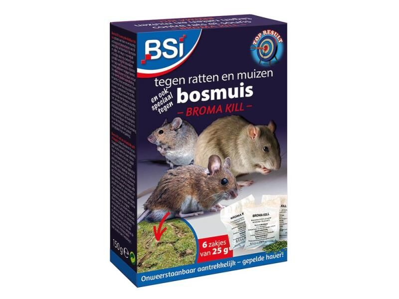 Bsi Broma Kill 6x25gr 150gr 3