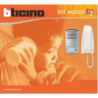 Bticino Linea 2000 Kit Audio 1 2
