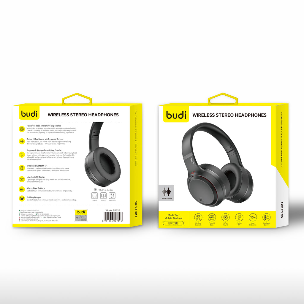 Budi Headset Wireless Ep52b 2