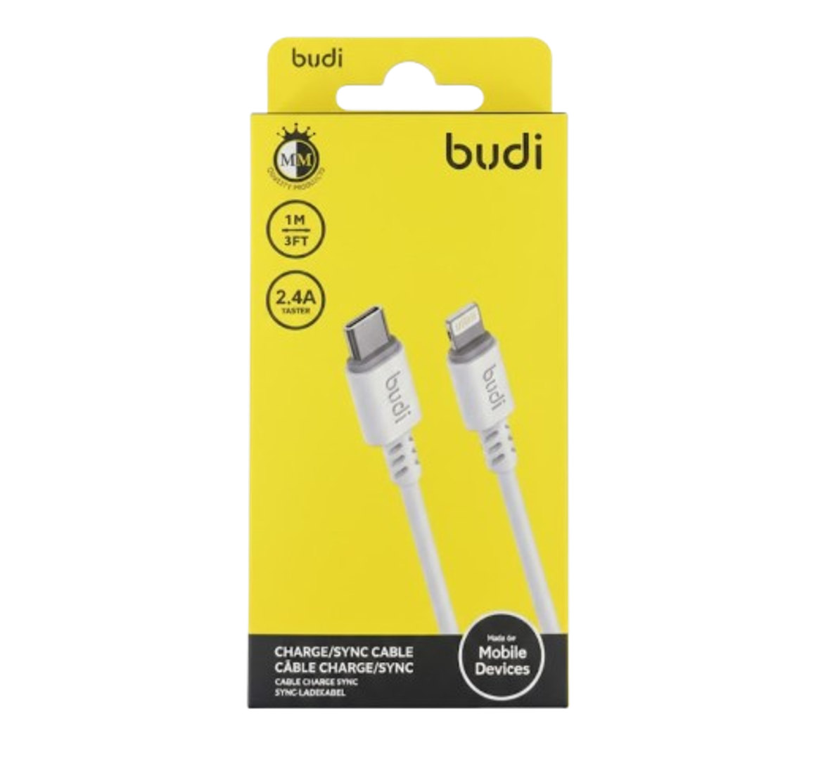 Budi Kabel Lightning Usb C 1 m