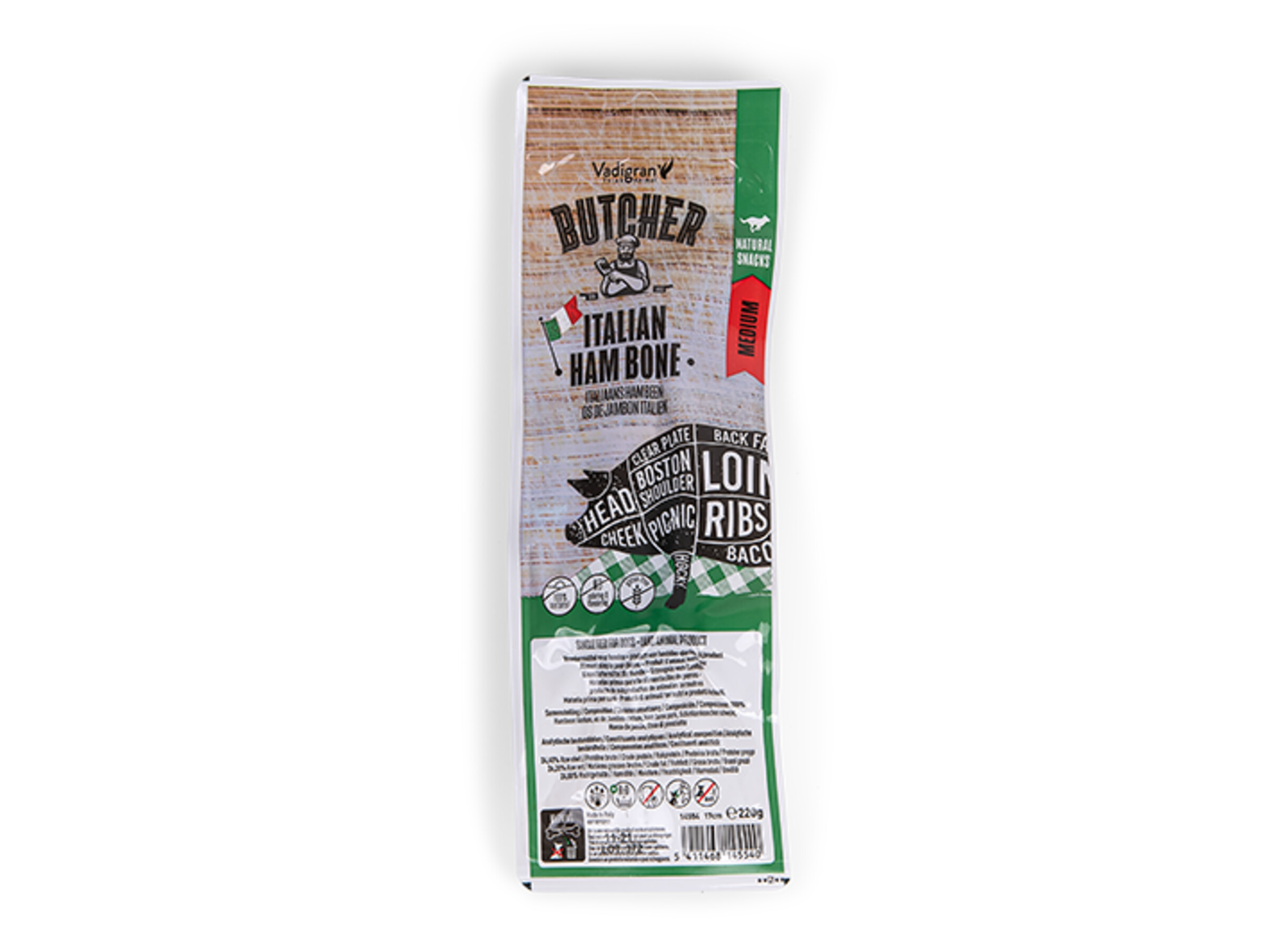 Butcher Italiaans Hambeen Medium 17 cm 2