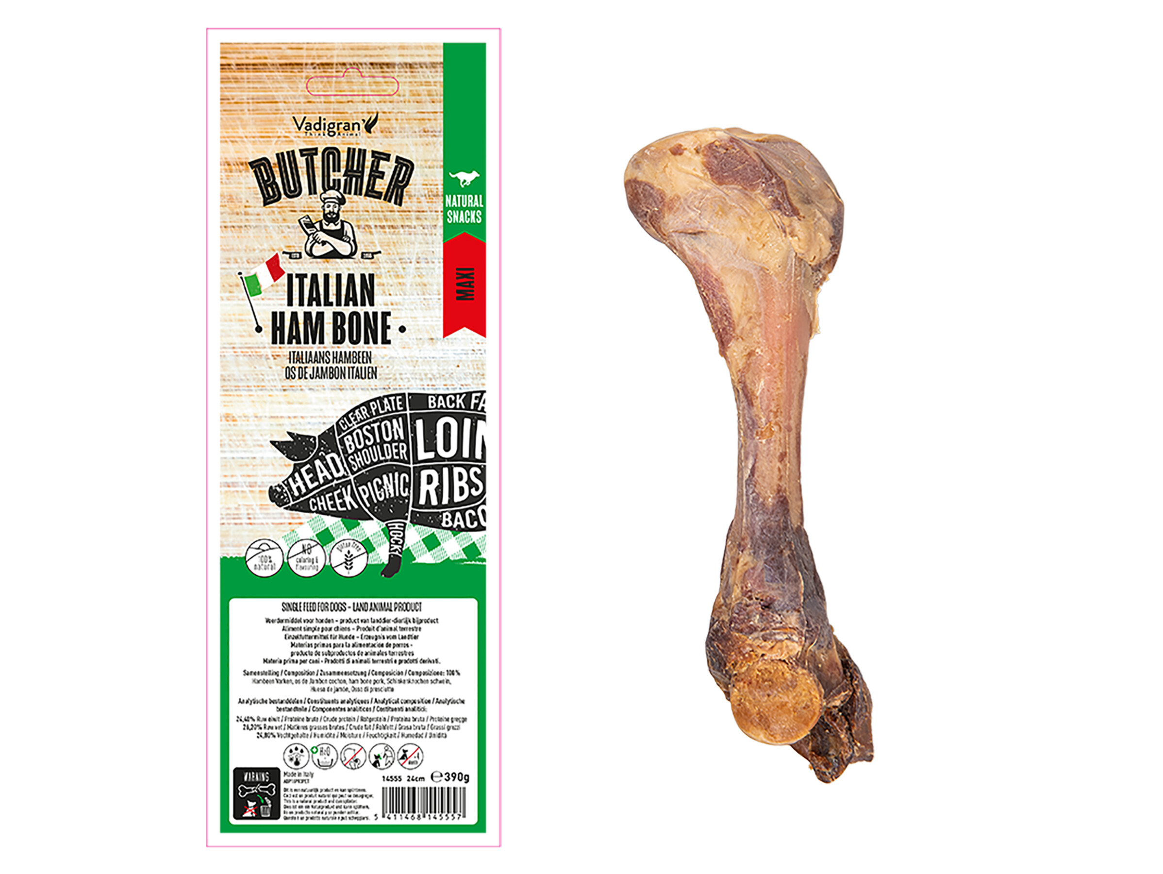 Butcher Italiaanse Hambeen Maxi 24 cm