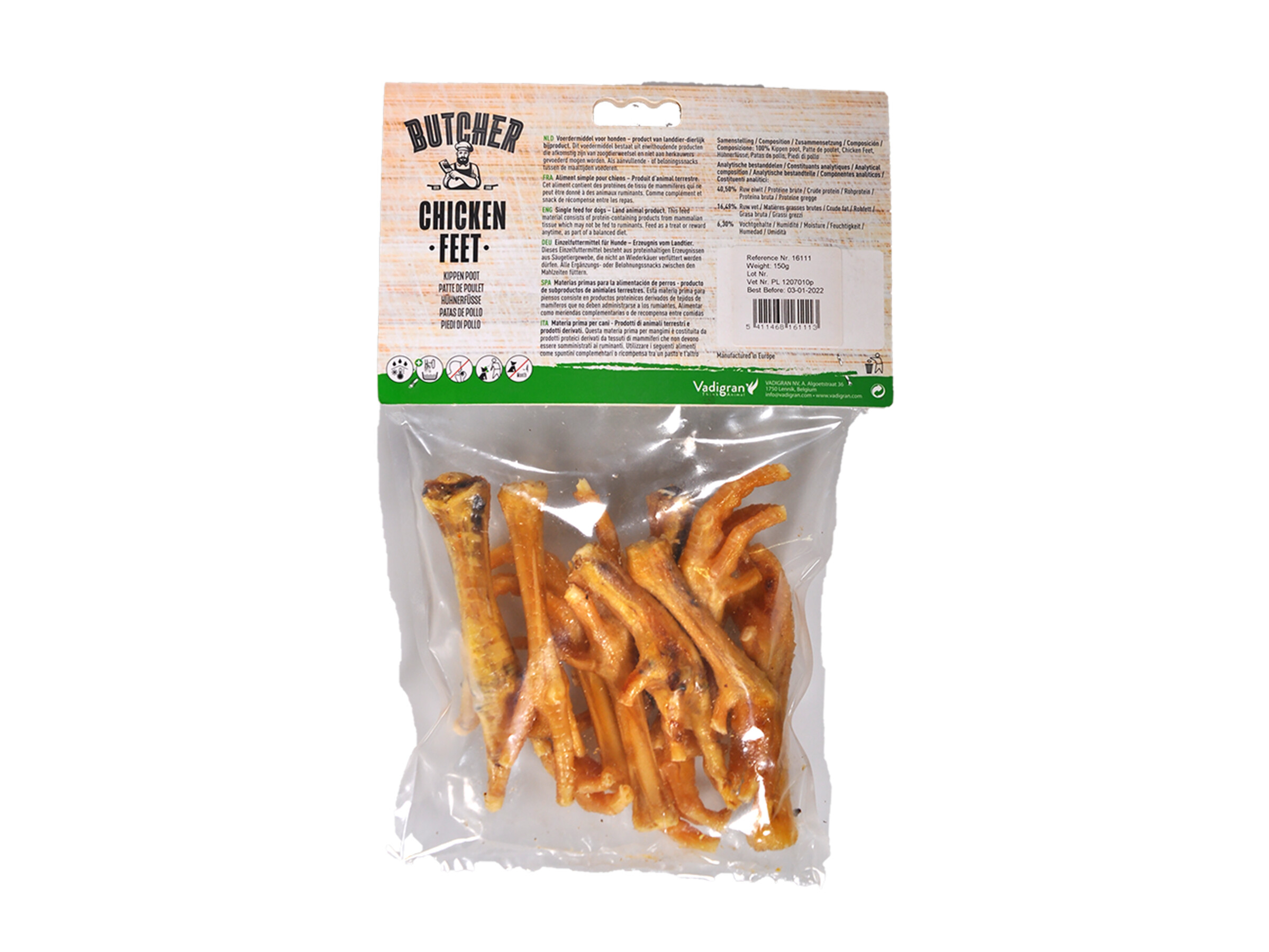 Butcher Kippenpootjes 150 g 3